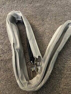 Leather Strap Crossbody Replacement - Black